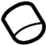 1KF06TZZAA Bumper Cover Cap