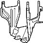 5082092AC Bracket. Fuse. Box. Relay.