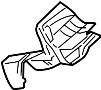 5109629AA Shield. Heat. Exhaust. (Rear)