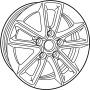 5LN63DD5AC Wheel
