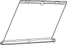 68030702AA Door Glass Sunshade (Rear)