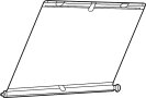 1VN03BD1AA Door Glass Sunshade (Rear)