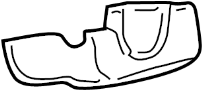 View Steering Column Cover (Upper, Lower) Full-Sized Product Image