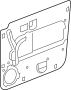 55112550AA Door Water Deflector (Front)