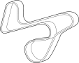 4854259 Serpentine Belt