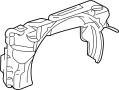 5104756AA Engine Cooling Fan Shroud (Upper, Lower)