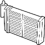 4644228 HVAC Heater Core