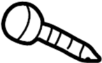 View Bolt. Mount. Shock. (Rear, Upper, Lower) Full-Sized Product Image