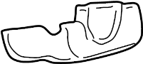 View Steering Column Cover (Upper, Lower) Full-Sized Product Image