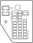 56049173AG Fuse Box. Junction block. Relay.