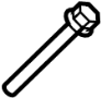 View Bolt. Mount. Shock. (Rear, Upper, Lower) Full-Sized Product Image