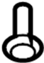6036294AA Seat Belt Guide Bolt (Upper)