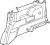 5KY61BD1AC Interior Quarter Panel Trim Panel (Rear)