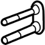 55077696AA Retainer. Reinforcement. (Lower)