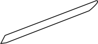 1BS51RXFAB Door Molding (Rear, Lower)