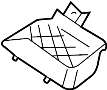 68100243AA Radiator Support Baffle (Upper)