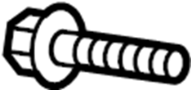 6509343AA Suspension Control Arm Bolt (Upper, Lower)