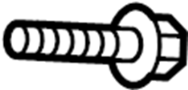 6509622AA Suspension Shock Absorber Bolt