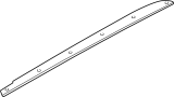 55256750 Roof Luggage Carrier Side Rail