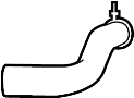 View Radiator Coolant Hose (Upper, Lower) Full-Sized Product Image 1 of 10