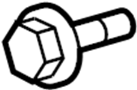 68002984AA Engine Crankshaft Pulley Bolt. Engine Harmonic Balancer Bolt. Vibration damper Bolt.