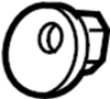 Arm. Control. Nut. Spacer. (Lower). A circular device that.