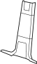 1DX57XDVAB Door Pillar Post Trim Set (Rear, Lower)