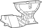 68050673AA Duct. Air. (Rear, Lower)