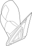 68061200AF Door Mirror