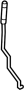 68045141AA Door Lock Operating Rod