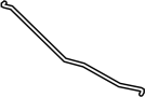 68045349AB Door Lock Operating Rod