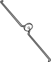 68049240AA Tailgate Latch Rod