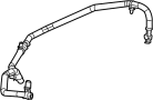 68236733AA Engine Coolant Overflow Hose