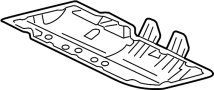 4893353AA Engine Oil Pan Gasket