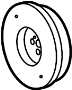 68252443AA Engine Crankshaft Pulley