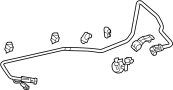 68085921AC Diesel Exhaust Fluid (DEF) Injector Feed Line
