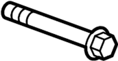 6104305AA Suspension Trailing Arm Bolt