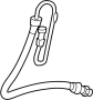 5154897AB Power Steering Pressure Hose (Upper, Lower)