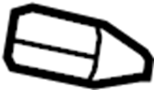 5JA521DVAC Seat Belt Receptacle (Rear)