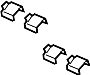 68467211AA Brake. Hardware. Disc. Kit.