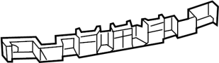 5116263AC Bumper Impact Absorber (Front)