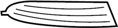 5178287AA Fog Light Trim
