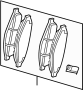 68260870AD Disc Brake Pad Set (Front)