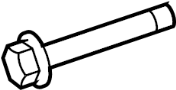 View Bolt. Arm. Control. Engine. Cradle. (Front, Rear, Upper, Lower) Full-Sized Product Image