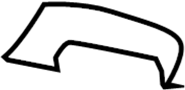 68043747AA Interior Door Handle