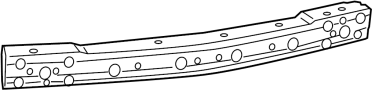 View Bumper Impact Bar (Rear) Full-Sized Product Image 1 of 2
