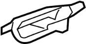 55077956AA Bumper Face Bar Bracket