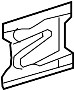 55077950AA Bumper Face Bar Bracket