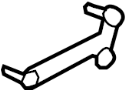 55366757AD Tow support stud plate.