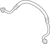 4709497 Automatic Transmission Oil Cooler Hose. Engine Oil Cooler Hose Assembly. Inlet hose.